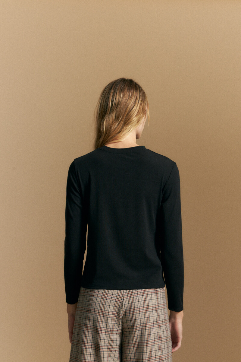REMERA LAMOTE Negro
