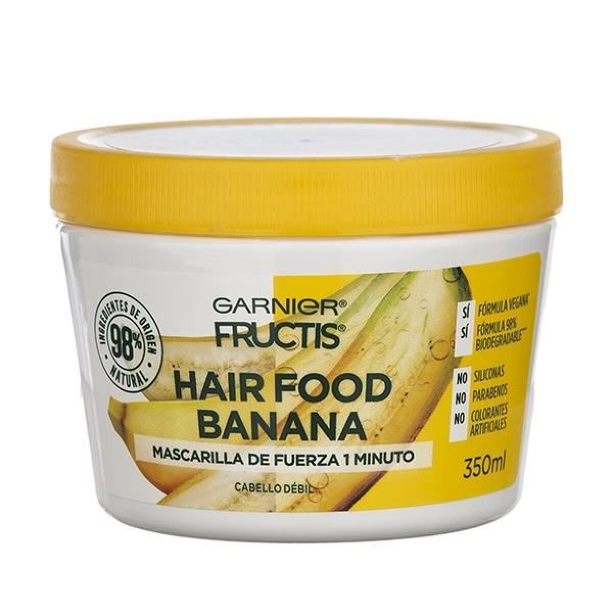 Mascarilla De Fuerza Fructis Hair Food Banana 350 Ml. 