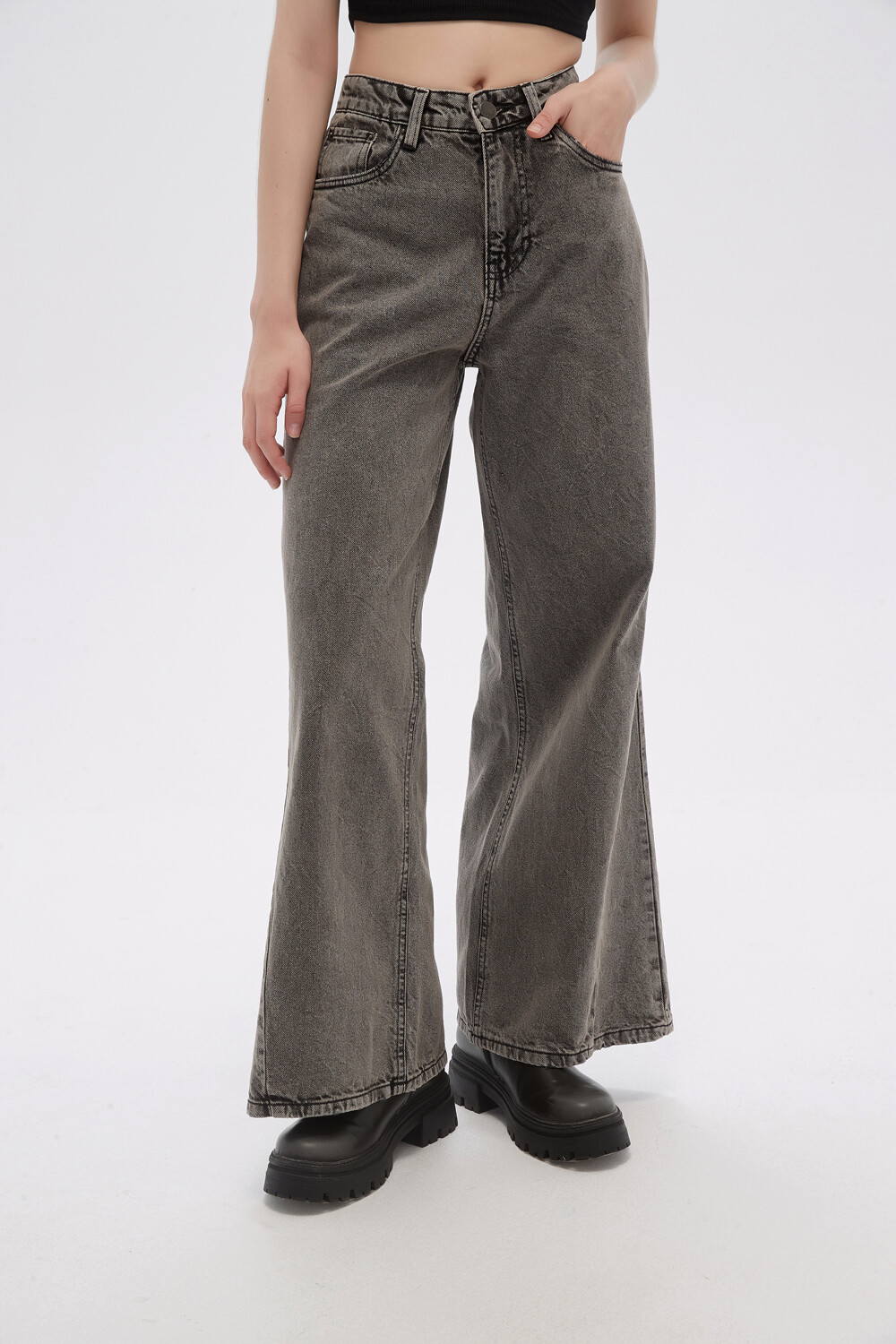 Pantalon Talipa Gris Medio