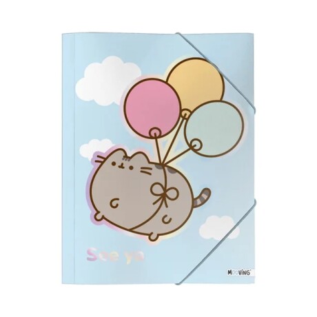 Carpeta con Elastico Licencias Pusheen Globos