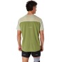 Race Ss Top M - Hombre Dried Leaf Green/cactus