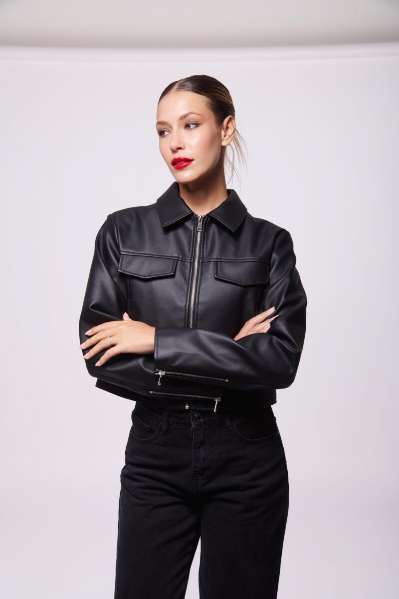 CAMPERA CUERINA SEVILLA NEGRO CAMPERA CUERINA SEVILLA NEGRO