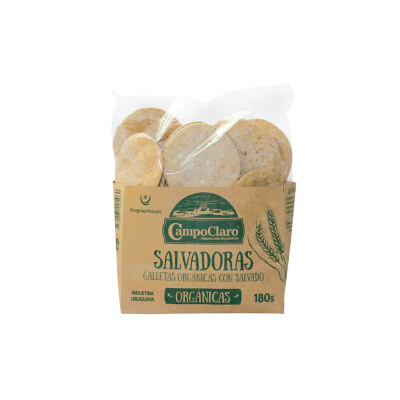 GALLETAS SALVADORAS CAMPO CLARO Gall Organicas Salvadoras