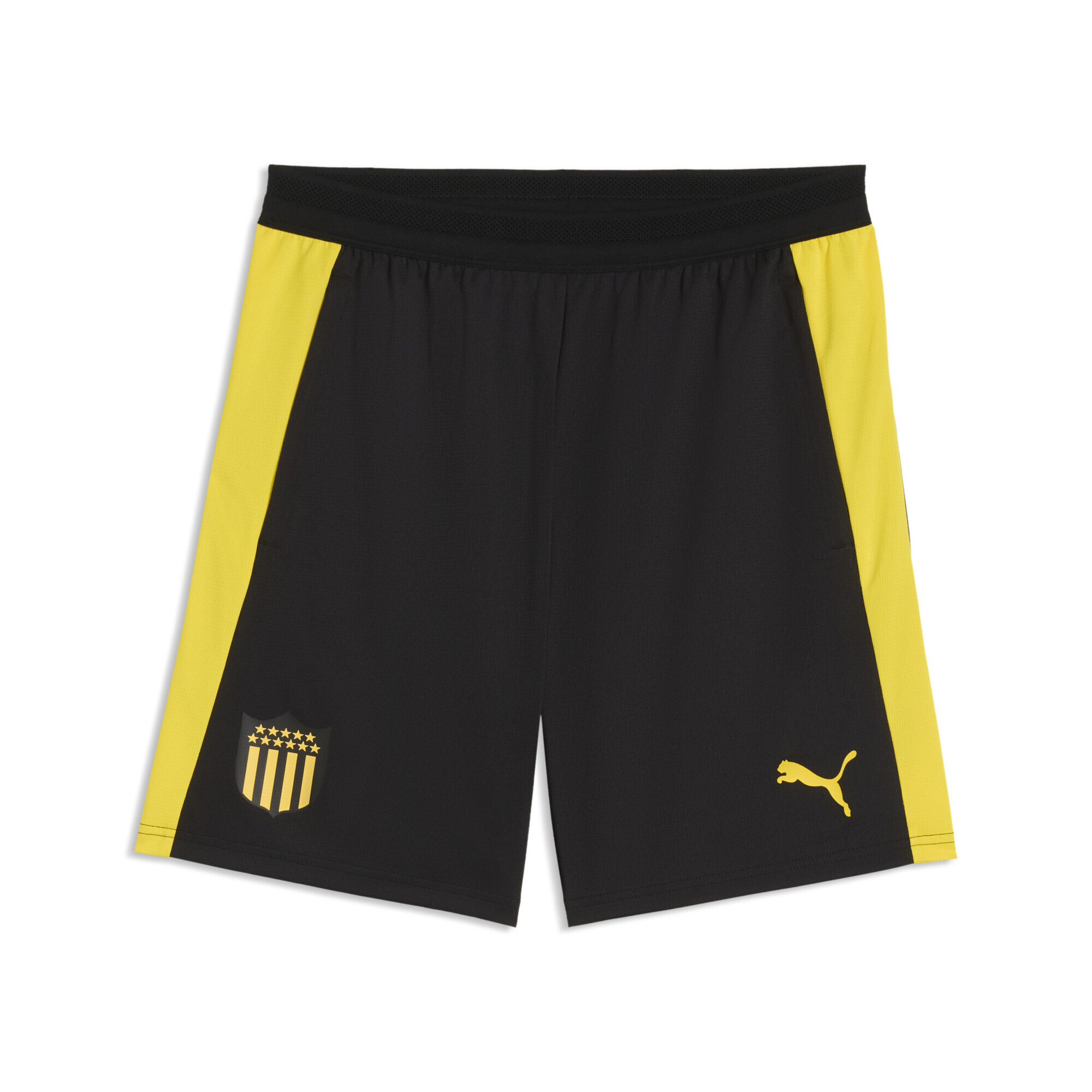 CAP Train.Shorts W Pockets 78652503 - Neg/Amar. — Peñarol
