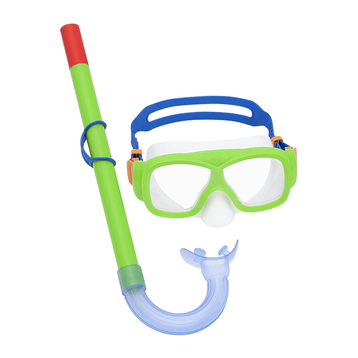 Kit De Buceo Snorkel Clasico Youth Bestway - Verde 