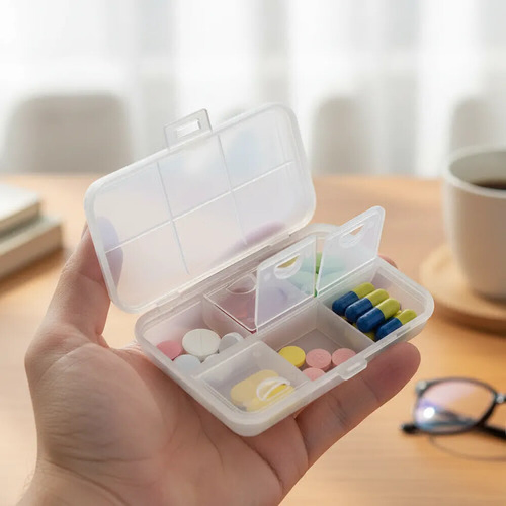 Caja pastillero 9.7x6.8x3.4 cm QLUX IDEAS Caja pastillero 9.7x6.8x3.4 cm QLUX IDEAS