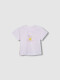 Camiseta Estampado Limonada Blanco