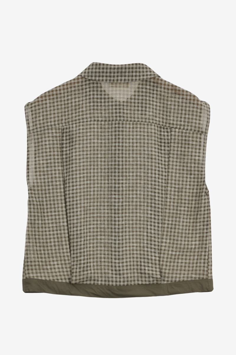 CAMISA VICHY Verde