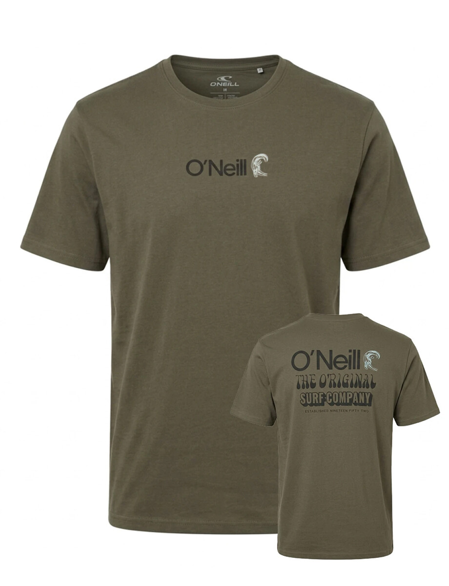 Remera O'Neill Og Verbage - Verde 