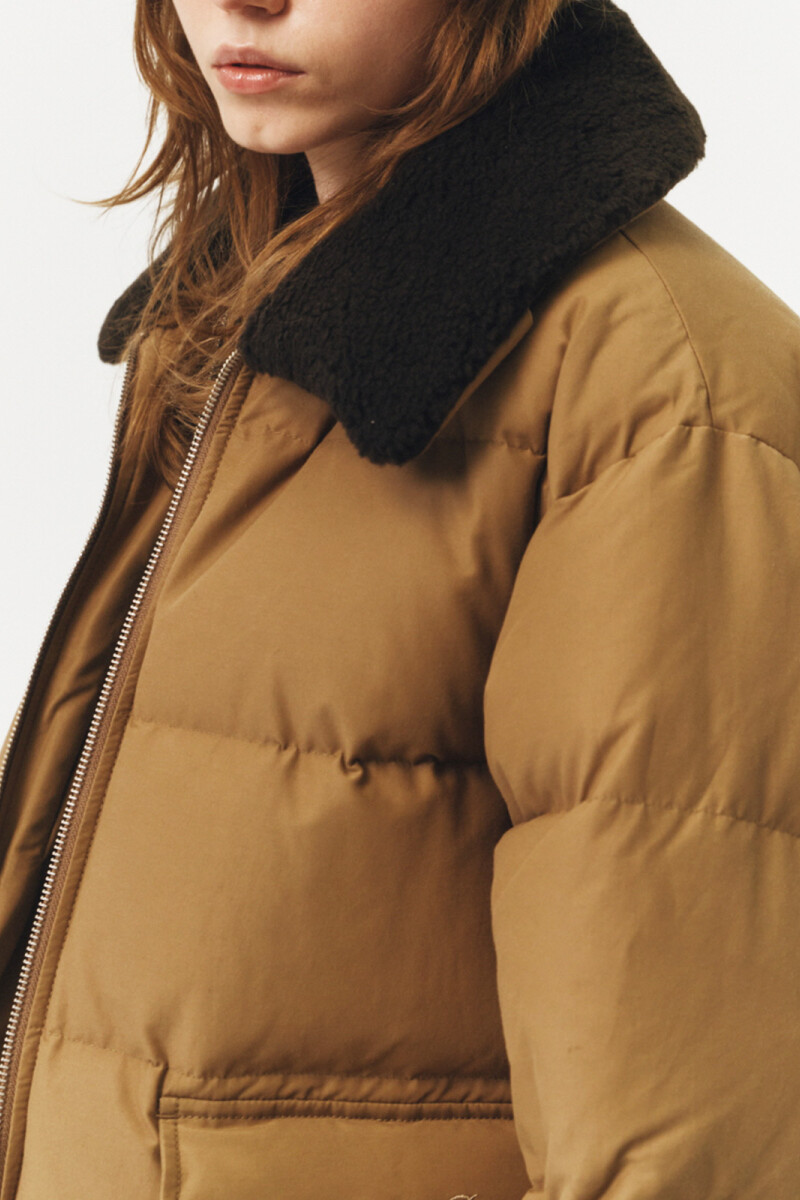 Chaqueta Camel