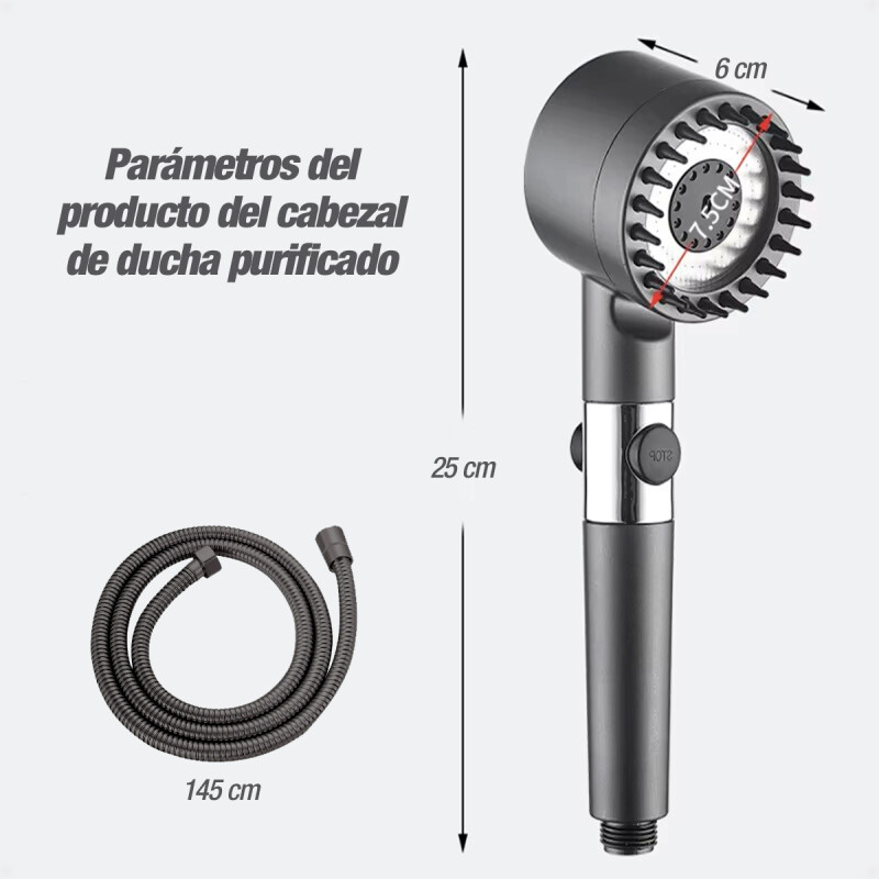 Teléfono Duchero de Alta Presión Con Botón de Parada Teléfono Duchero de Alta Presión Con Botón de Parada