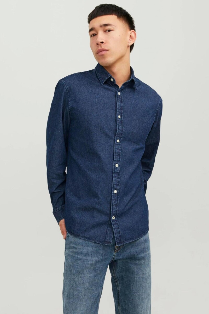 Camisa Texas Denim - Dark Blue Denim 