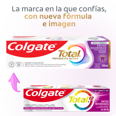 Pasta Dental Colgate Total Encías Saludables 90g Pasta Dental Colgate Total Encías Saludables 90g