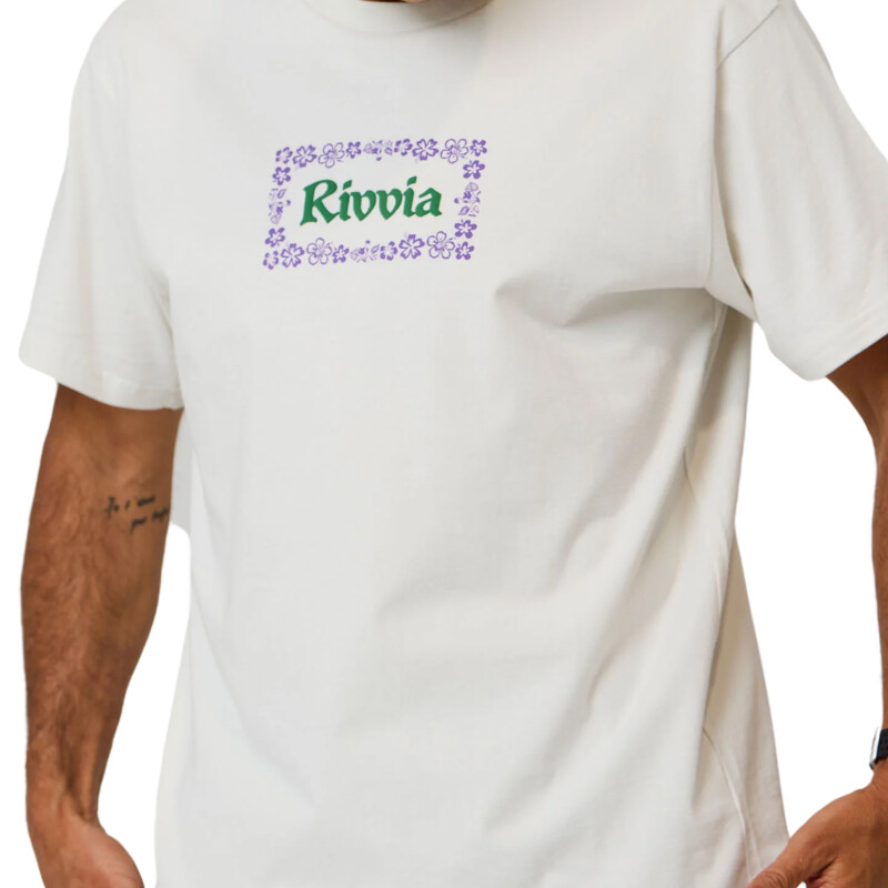 Remera Rivvia Wallflower - Blanco Remera Rivvia Wallflower - Blanco