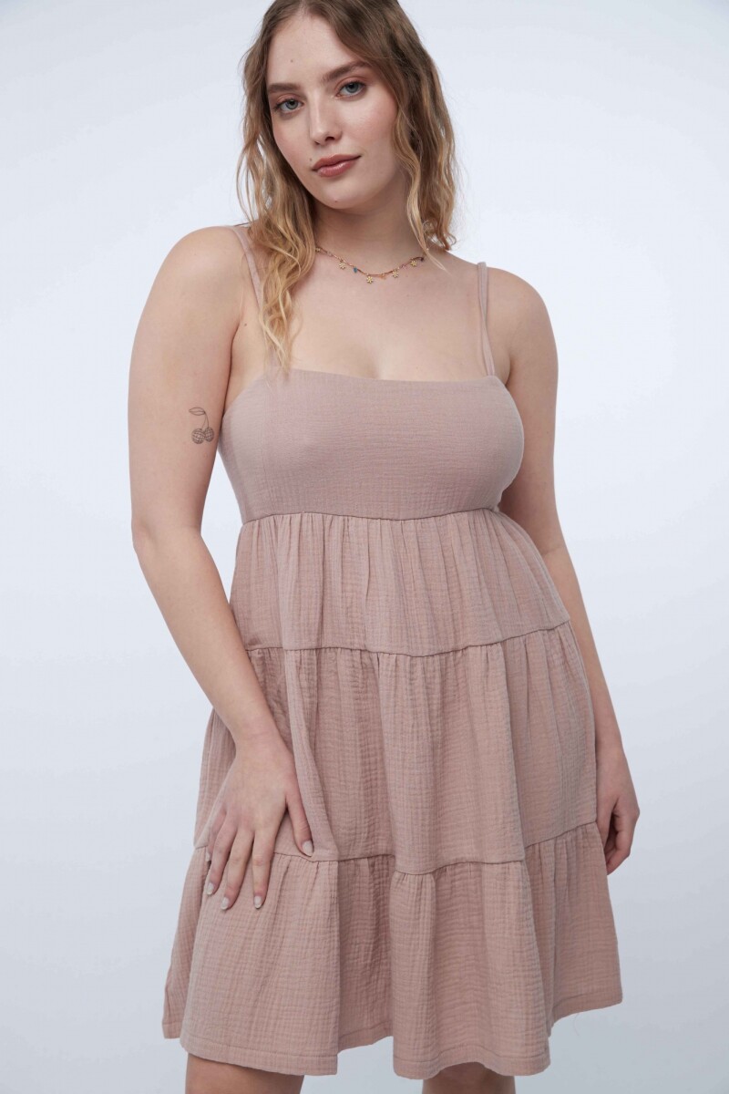 Vestido Elvira - Beige 