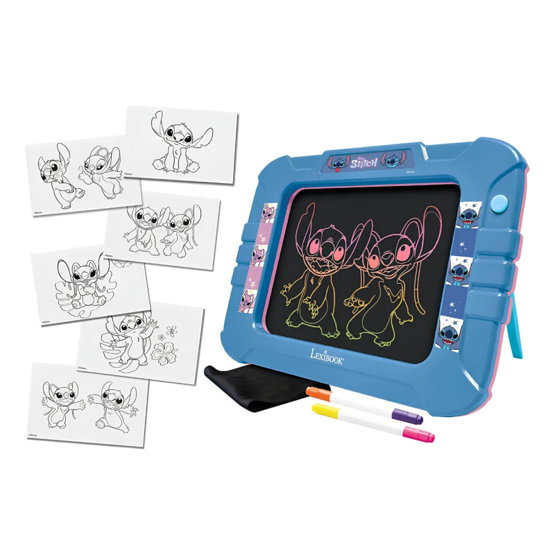 Pizarra Mágica Led Neón Lexibook Stitch Pizarra Mágica Led Neón Lexibook Stitch
