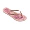 Sandalias Havaianas Slim Organic Mujer Rosado/Dorado