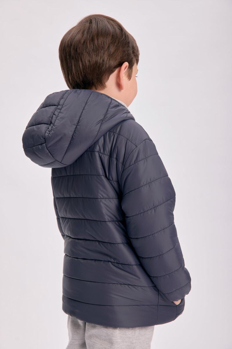 Campera abrigo Azul