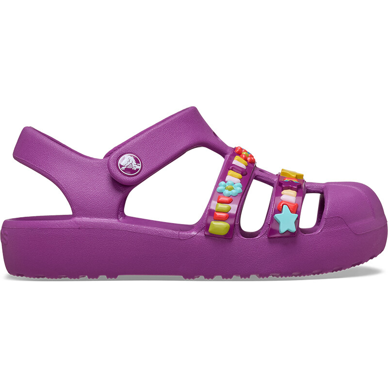 Sandalias Crocs Classic Beaded Fisherman Violeta