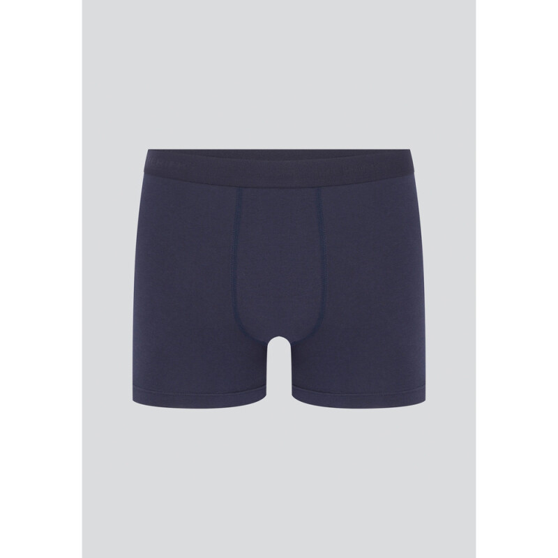 CUECA BOXER MASC AZUL/PRETO