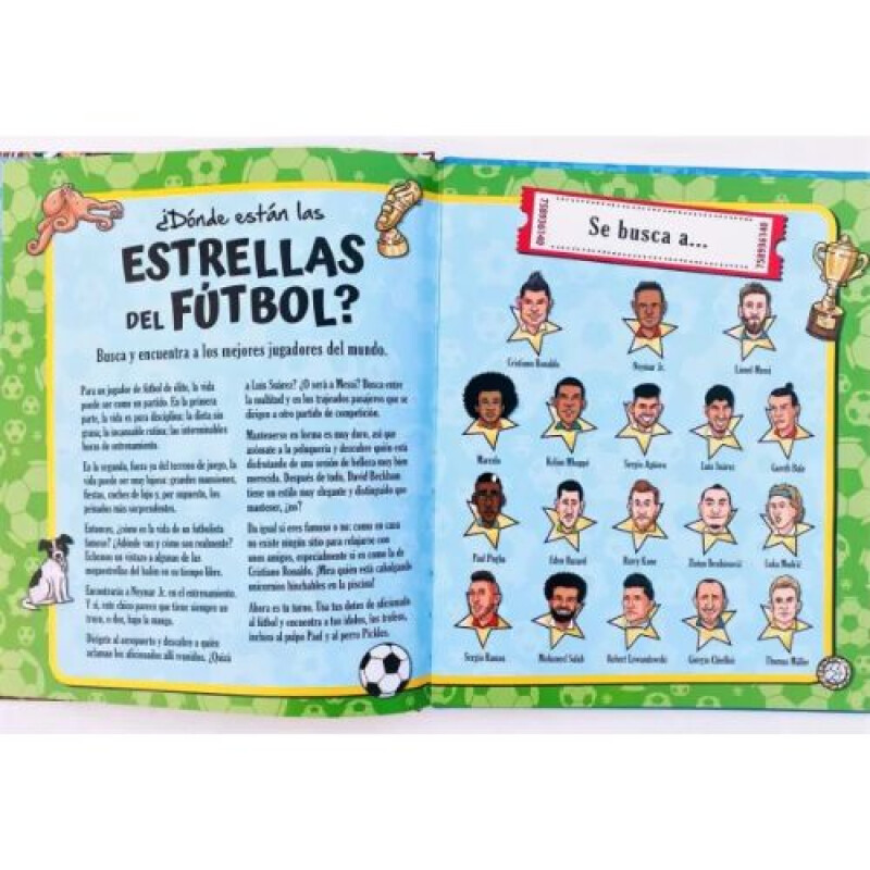 Encuentra a las estrellas del Futbol Encuentra A Las Estrellas Del Futbol