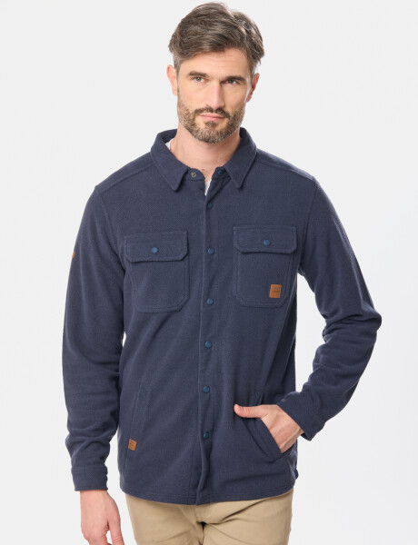 CAMISA POLAR Azul