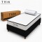 Sommier 1 Plaza HAMPTONS Memory Foam 80X185 Beige