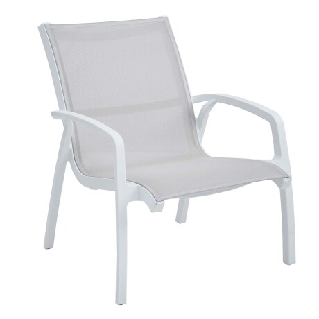 SET DE TERRAZA EXTERIOR POLIPROPILENO BLANCO CARTAGENA