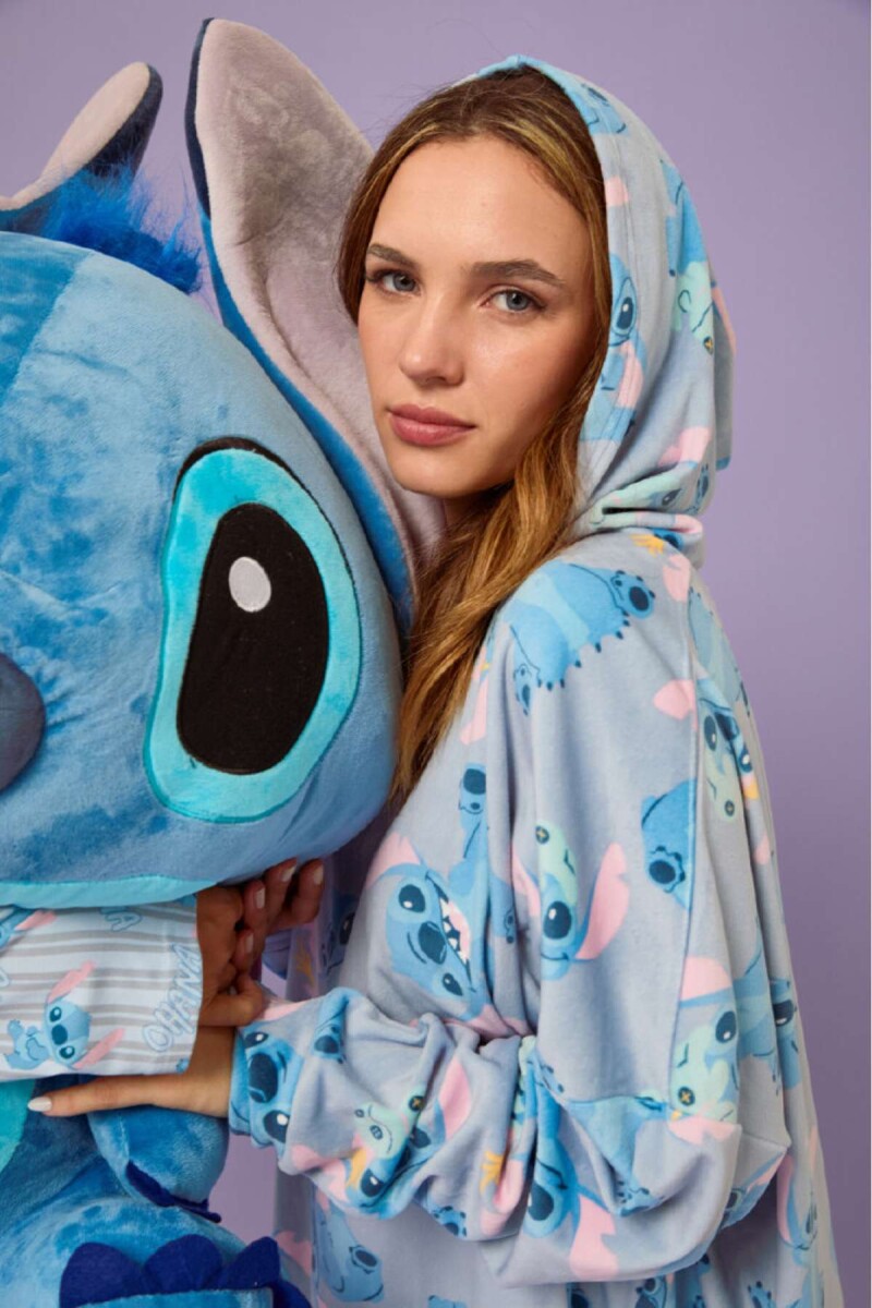 Snuggle stitch velour - Celeste 