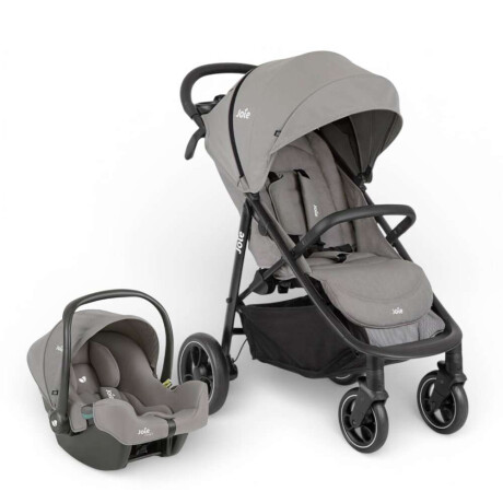 Travel System Joie Litetrax + Silla de Auto i-Snug2 + Protector de Lluvia