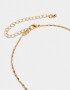 Cadena Corta con Dije Con cubic zirconia Cadena Corta Con Dije Con Cubic Zirconia - Dorado