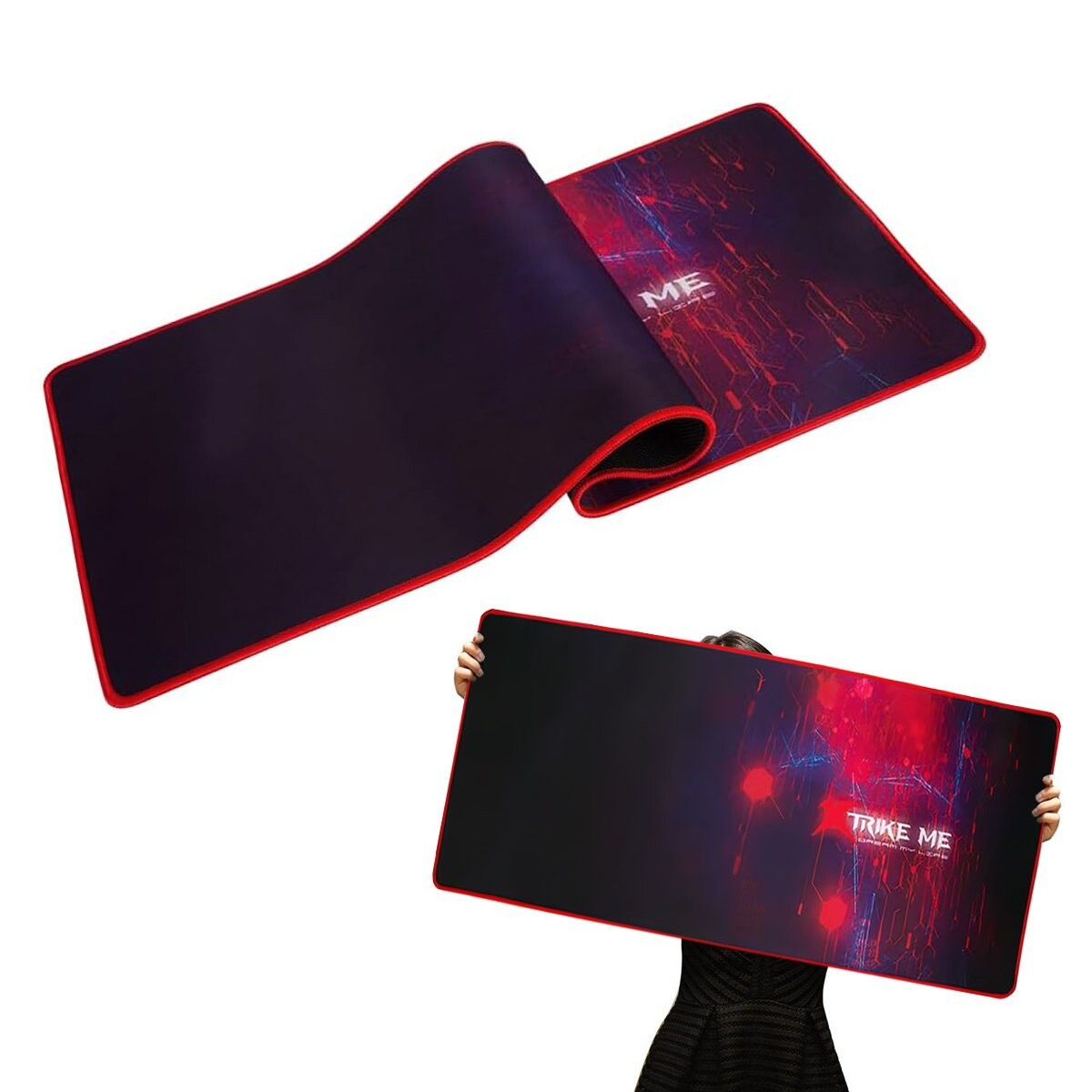 Mouse Pad Gamer Xtrike Me Mp-206 Grande Neopreno Calidad - Variante Color Negro 