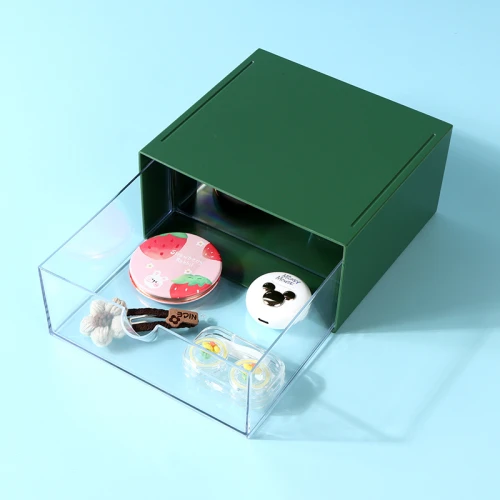 Cajón Plástico De Almacenamiento - Verde Cajón Plástico De Almacenamiento - Verde