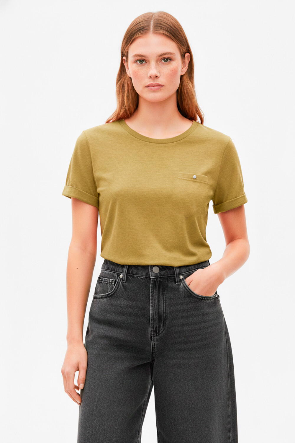 Remera Priamo Verde Oliva Claro