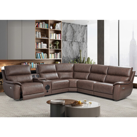 SOFA SILLÓN ESQUINERO RECLINABLE RETRACTIL CON SISTEMA ELECTRICO EN CUERO GENUINO SOFA SILLÓN ESQUINERO RECLINABLE RETRACTIL CON SISTEMA ELECTRICO EN CUERO GENUINO