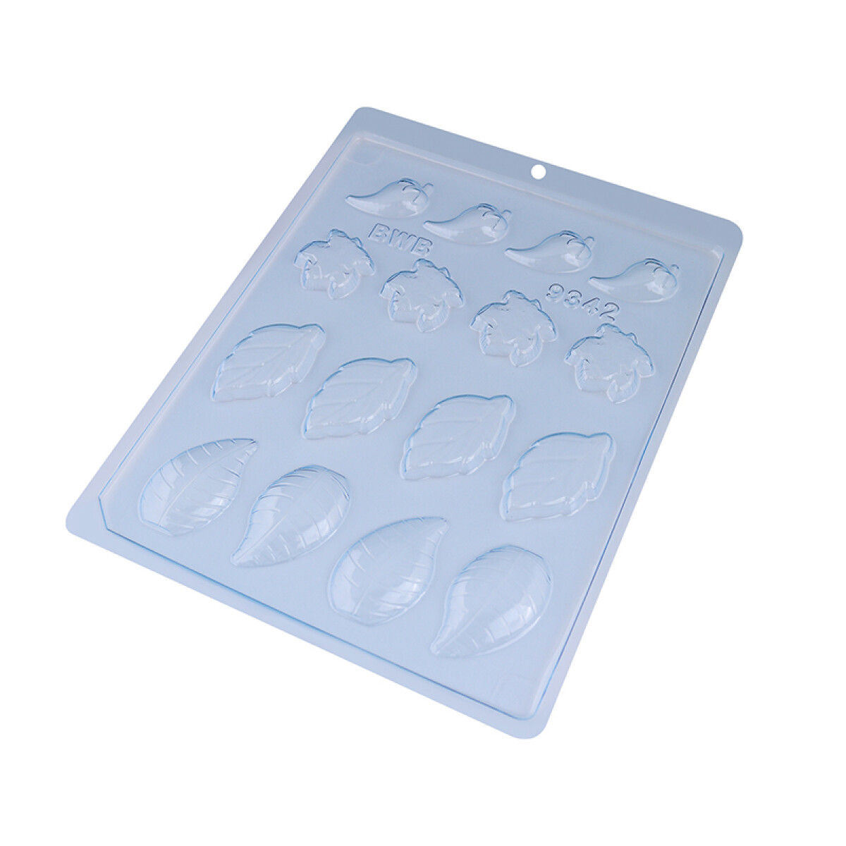 Placa Simple Hojas 