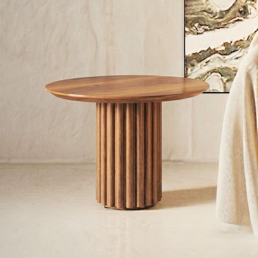 Mesa Lateral - 43cm - Linea Manhattan Natural