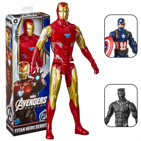 Figura Avengers Hasbro Héroes Marvel 30cm Articulada Iron Man