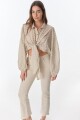 Top Mona Beige Broderie