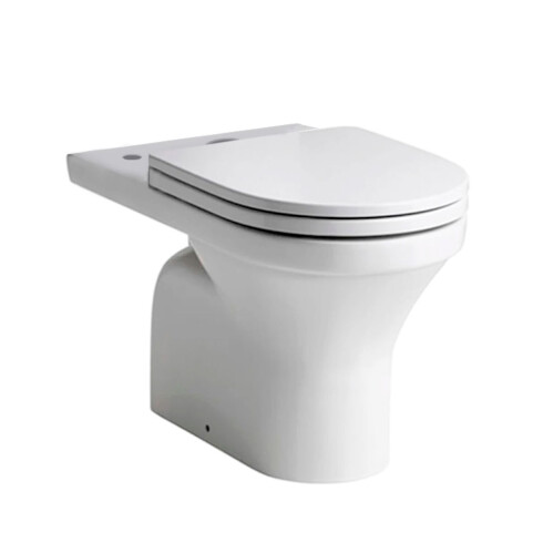 INODORO PARA MOCHILA VARESE BLANCO BRILLO LOZA SANITARIA 000