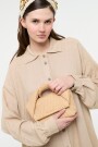 CAMISA LARGA Beige