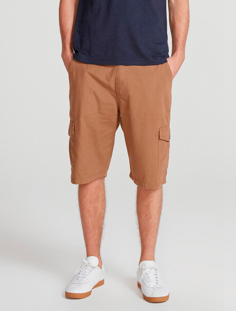 BERMUDA MASCULINA TIPO CARGO NARANJA