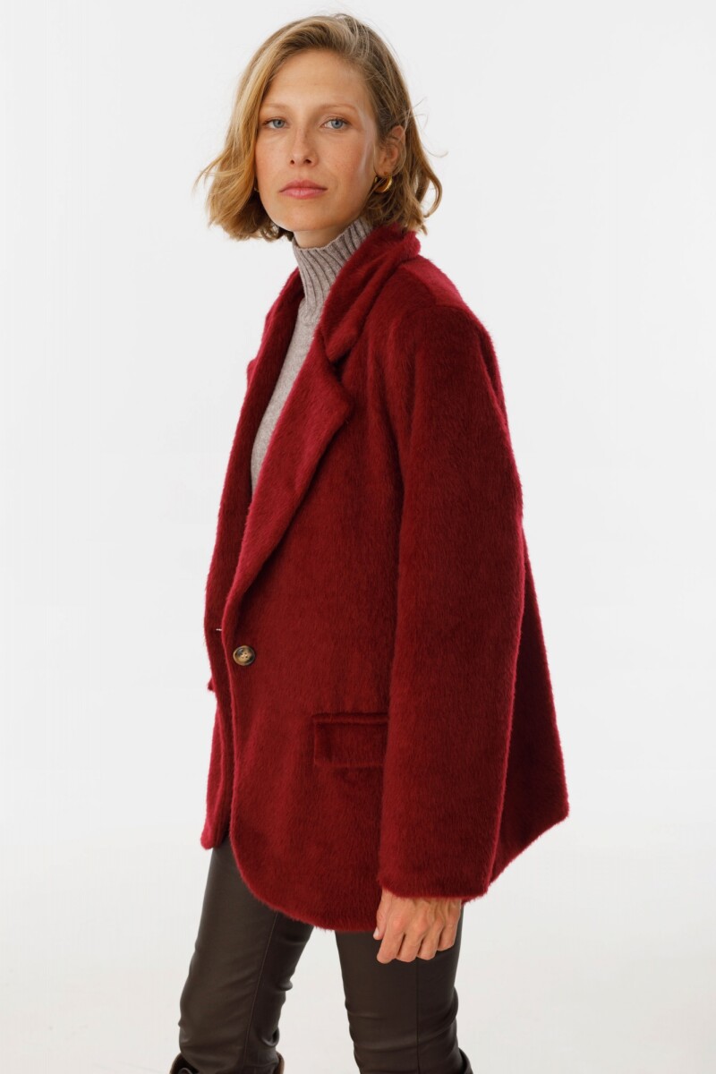 Campera Cozy Bordeaux