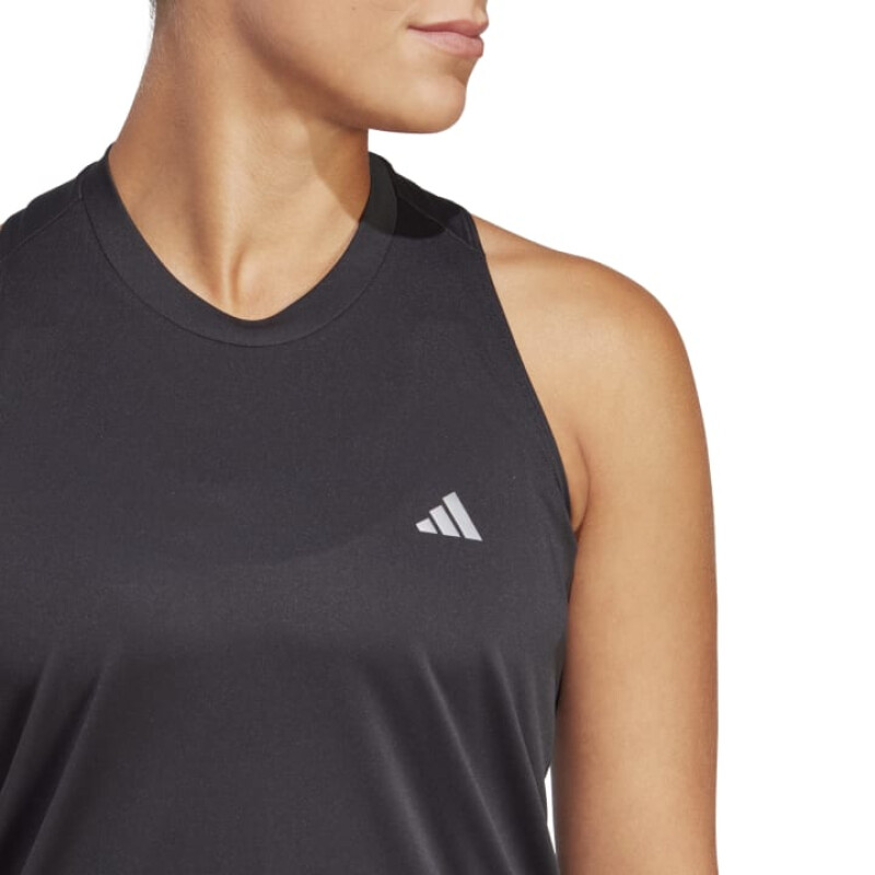 Musculosa Adidas Run It de Mujer - HZ0101 Negro