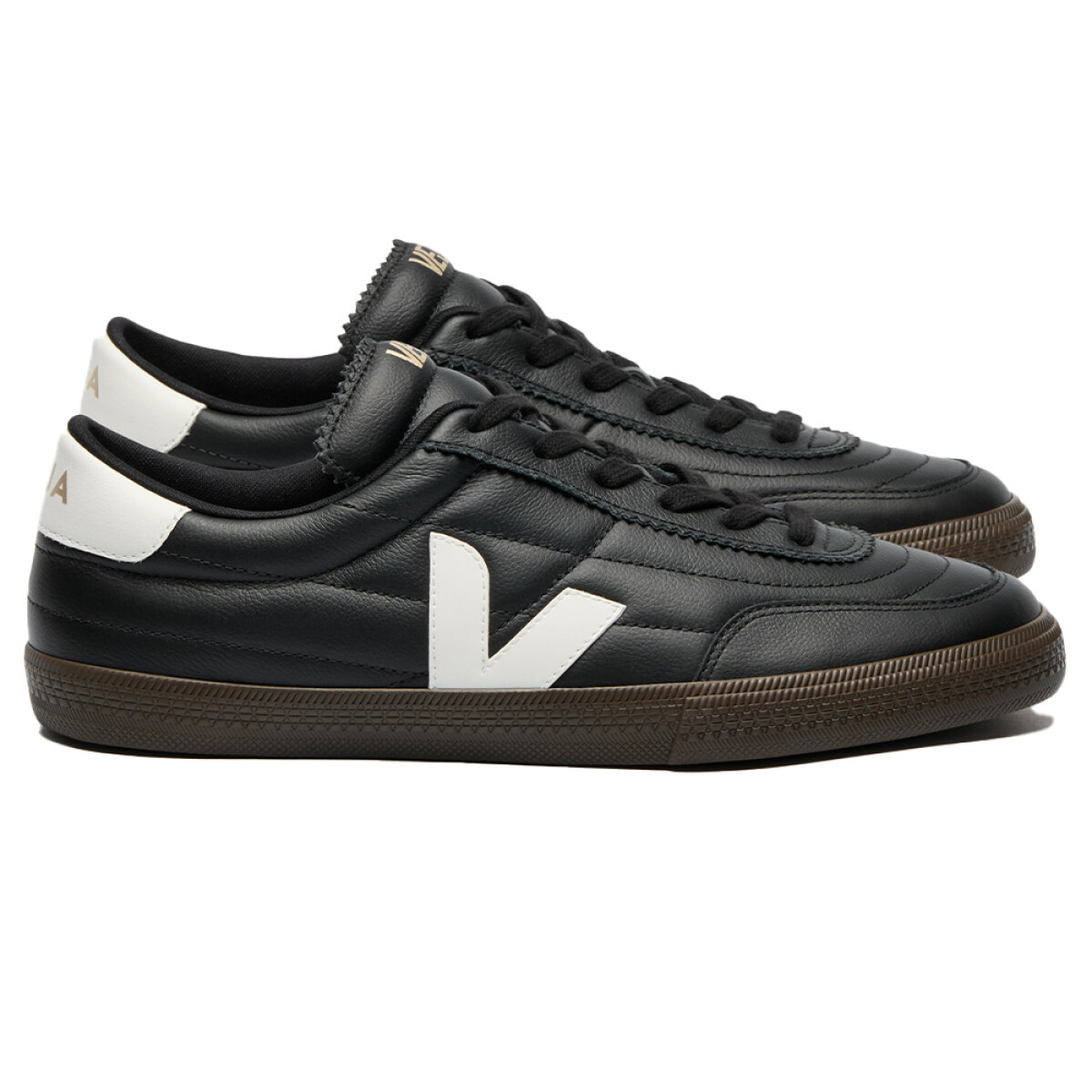Zapatillas Veja Panenka Leather Black White Hombre 