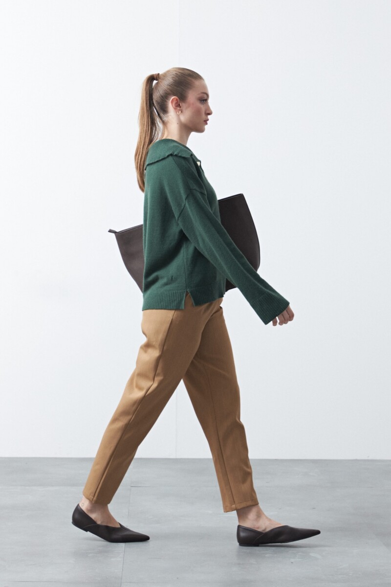 PANTALON PAISLEY Camel