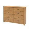 Cómoda 8 cajones - Linea Colonial Freijo