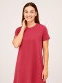 Vestido Cradok Bordeaux Claro