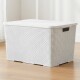 Caja ratán 40 lts BLANCO