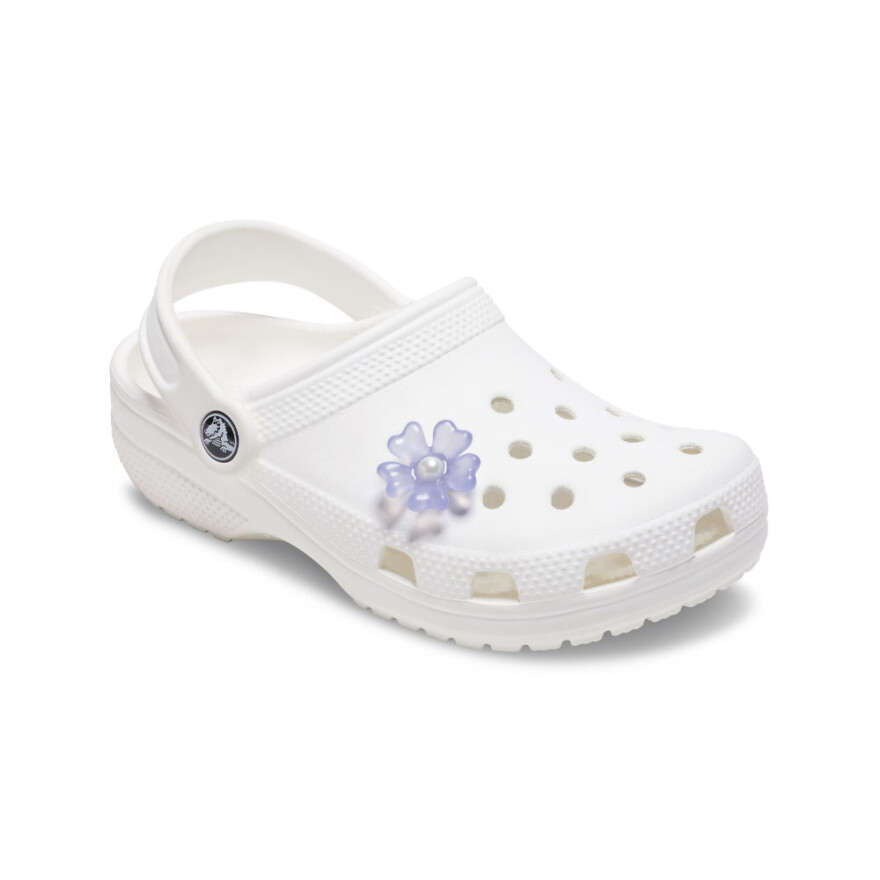 Jibbitz Lavender Matte Pearl Flower Multicolor